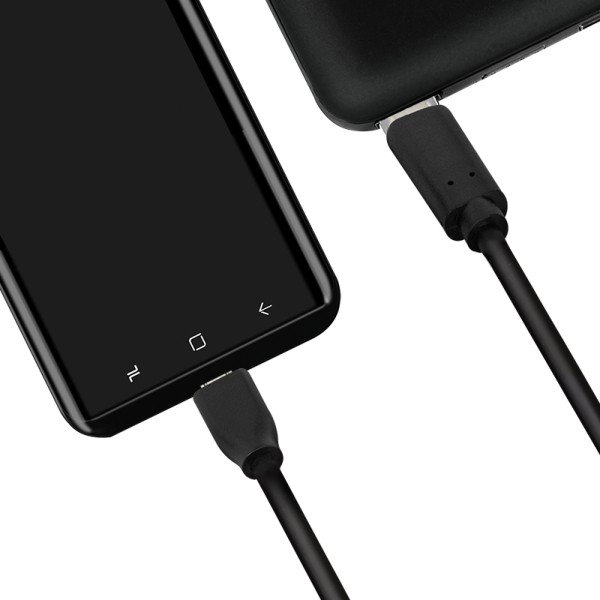 LogiLink Cable USB-C a Micro-USB 1m Negro