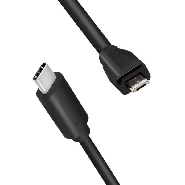 LogiLink Cable USB-C a Micro-USB 1m Negro