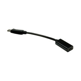 VALUE DP-HDMI ST/BU V1.2 Adaptador de HDMI a DisplayPort Macho/Hembra Negro 0.15 m