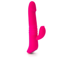 Platanomelón Vibrador Conejito Morgan Fucsia