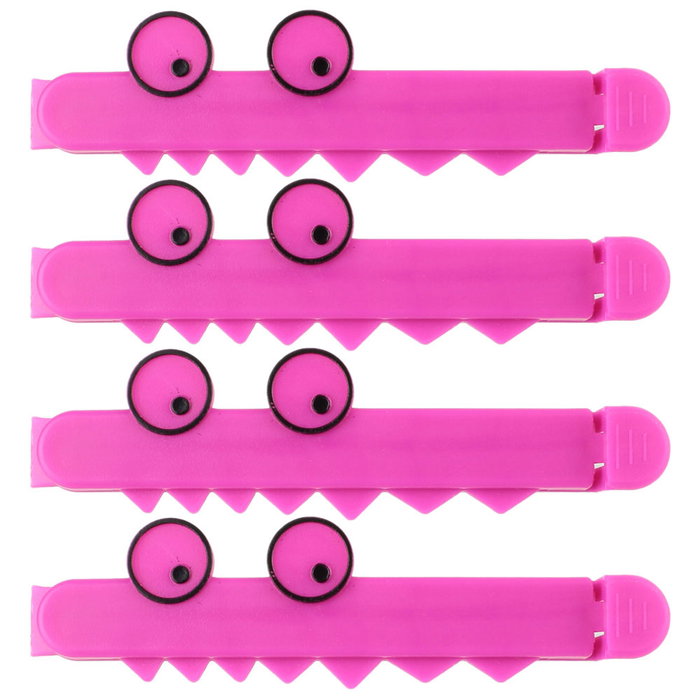 Je cherche une Idee Juego de 4 Pinzas Cocodrilo para Conservación de Bolsas, Colores Surtidos Je cherche une Idee Juego de 4 Pinzas Cocodrilo para Conservación de Bolsas, Colores Surtidos