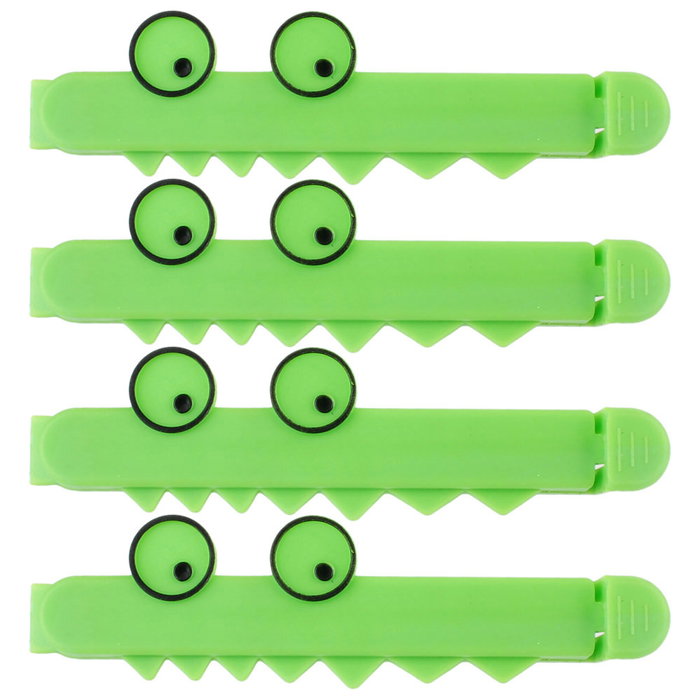 Je cherche une Idee Juego de 4 Pinzas Cocodrilo para Conservación de Bolsas, Colores Surtidos Je cherche une Idee Juego de 4 Pinzas Cocodrilo para Conservación de Bolsas, Colores Surtidos