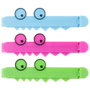 Je cherche une Idee Juego de 4 Pinzas Cocodrilo para Conservación de Bolsas, Colores Surtidos
