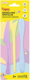 JOVI Blister de 3 modeladores para plastilina colores pastel
