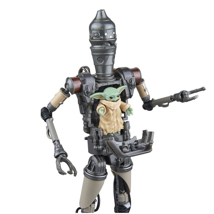 Hasbro Set Figuras Star Wars The Mandalorian The Black Series IG-12 & Grogu 15cm Articuladas