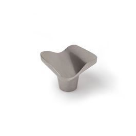 Rei 749 Blister 4 Pomos para Mueble Metal Zamak Níquel Satinado 32x31mm