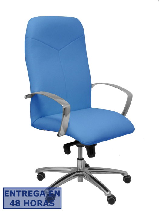 PIQUERAS Y CRESPO Sillón Caudete Azul Claro con Mecanismo Basculante Avanzado