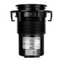 BACHMANN Módulo Enchufes Elevator 2XSchuko Negro Aluminio Anodizado Negro Mate Pure Black