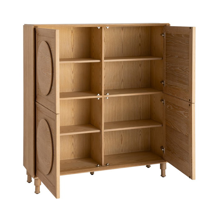 Ixia Armario Cabinet Natural 135 x 40 x 150 cm Ixia Armario Cabinet Natural 135 x 40 x 150 cm