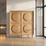 Ixia Armario Cabinet Natural 135 x 40 x 150 cm