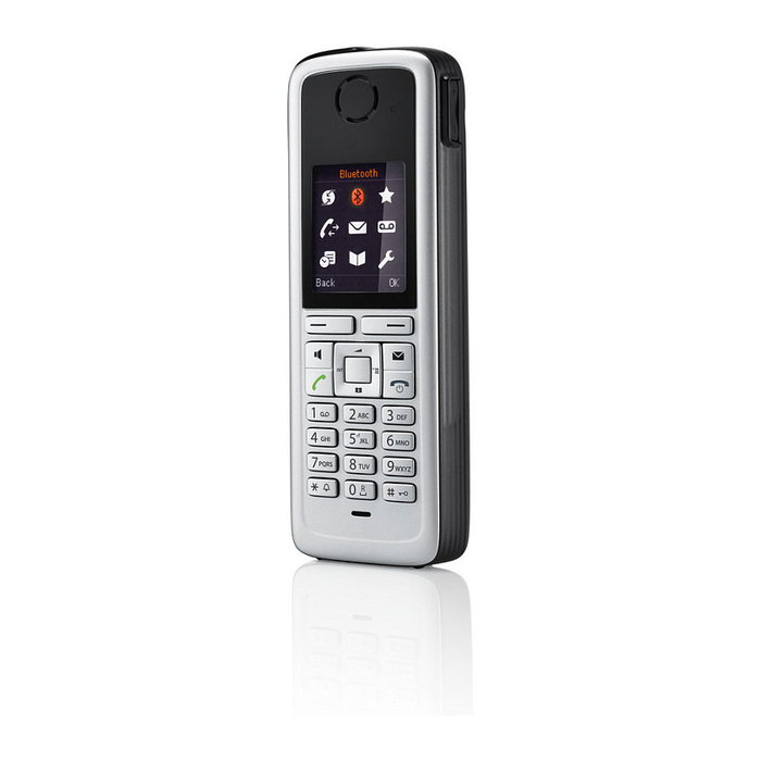 Siemens OpenStage M3 Plus Mobilteil Telefono inalambrico CUC401 Negro Plata Pantalla TFT 4.57 cm
