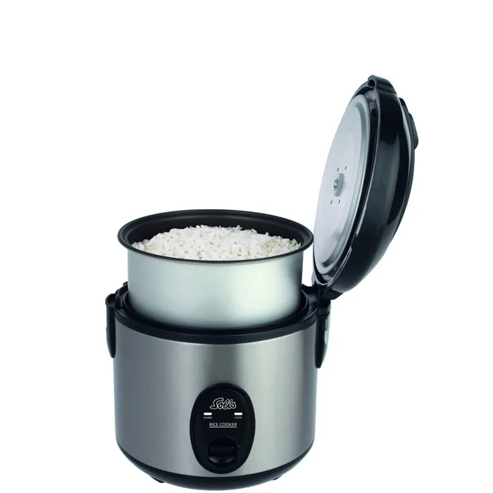 Solis Arrocera Compacta 0,8 L – SOL7611210978084 – Revestimiento Antiadherente y Función Mantener Caliente