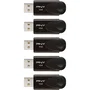 PNY Paquete de 5 Memorias USB 2.0 de 16 GB cada una - PNY0751492604756