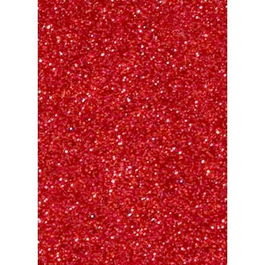 Fama Goma Eva 50x70 cm Grosor 2 mm Glitter Rojo Set de 10 (Set de 10)