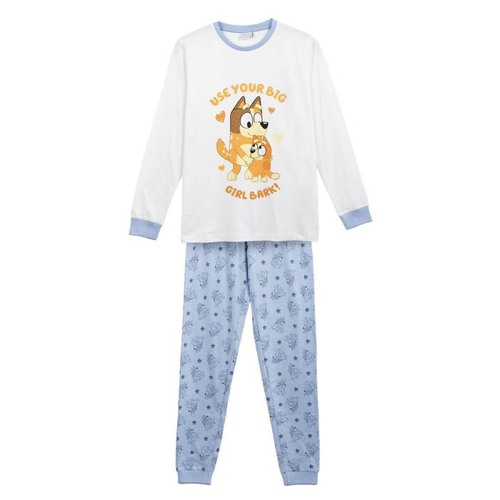 Cerdá Pijama Largo Single Jersey Bluey Azul S Cerdá Pijama Largo Single Jersey Bluey Azul S
