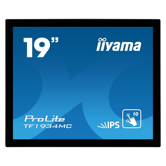 iiyama ProLite TF1934MC-B7X - Monitor táctil profesional de 19" (48.3 cm) SXGA 1280x1024 5:4 IPS, multi-touch, HDMI, DisplayPort, USB, montaje VESA 100x100, Negro