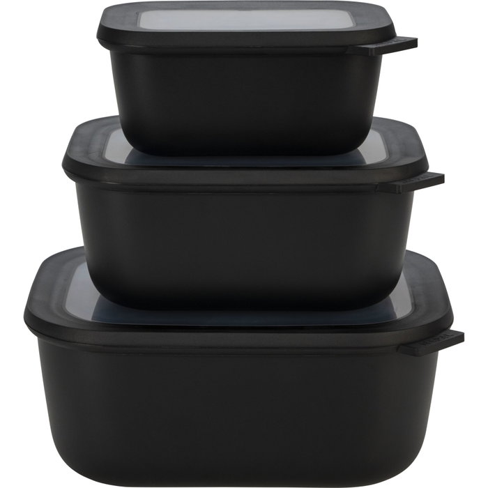 Mepal Cirqula Multi-Bowl Set 3-pcs, nordic black Mepal Cirqula Multi-Bowl Set 3-pcs, nordic black