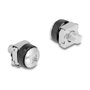 DeLOCK Set de montaje para rack de 10 y 19 pulgadas, 100 piezas, M6