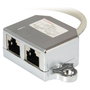 EQUIP Splitter Ethernet 2 Puertos RJ45 Cat5e 0.15m FTP Cable LAN Macho a Macho Conector Chapado en Oro 127608