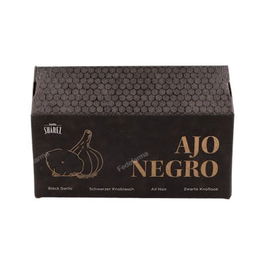 JR SUAREZ Ajo Negro 2Uds. Ajo Negro de Las Pedroñeras Morado Natural Sin Gluten