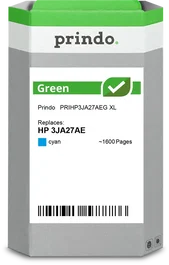Prindo Cartucho de tinta Cian Green XL