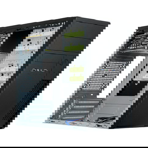 Chieftec XT-01B-350GPB Mini Tower Caja PC Negro 350W micro ATX