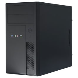 Chieftec XT-01B-350GPB Mini Tower Caja PC Negro 350W micro ATX