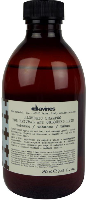 Davines Alchemic Champú Tobacco 280 mL Davines Alchemic Champú Tobacco 280 mL