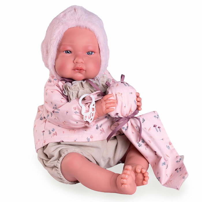 Antonio Juan Muñeca Mi primer Reborn Alejandra con dou dou 52 cm Antonio Juan Muñeca Mi primer Reborn Alejandra con dou dou 52 cm