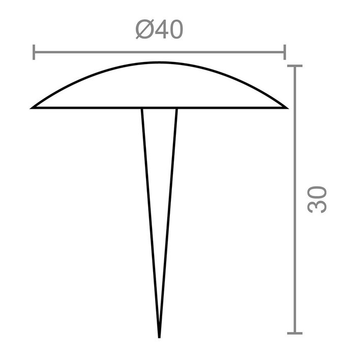 Micel Clavo redondo Cl01 de acero negro 40 x 30 mm (25 uds)