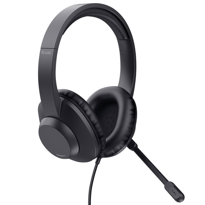 Trust Ayda Max Auriculares con Micrófono Jack 3,5mm Negro Trust Ayda Max Auriculares con Micrófono Jack 3,5mm Negro