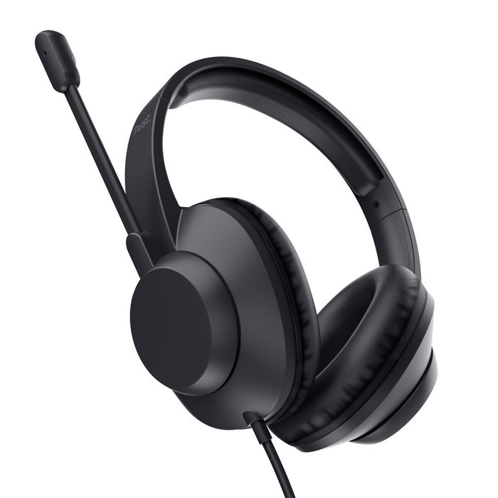 Trust Ayda Max Auriculares con Micrófono Jack 3,5mm Negro Trust Ayda Max Auriculares con Micrófono Jack 3,5mm Negro