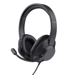 Trust Ayda Max Auriculares con Micrófono Jack 3,5 mm Negro