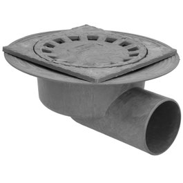 ABRISA Caldereta Sifónica PVC Horizontal 250x250/110mm
