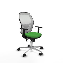 PIQUERAS Y CRESPO Silla de oficina Jorquera Verde y Blanco