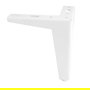 Kalime Pata Metálica H120 Blanco para Muebles, Referencia Q&Q