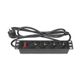 GoodConnections Alcasa GC-N0103 PDU de 4 salidas AC