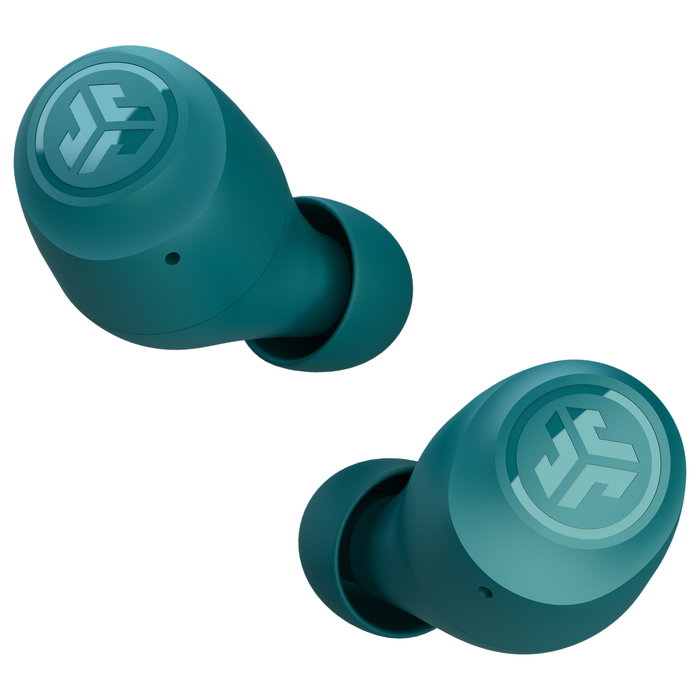 JLab Go Air Pop TWS Auriculares In-Ear True Wireless, 32h, MEMS Micrófono, IPX4, Verde azulado