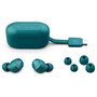 JLab Go Air Pop TWS Auriculares In-Ear True Wireless, 32h, MEMS Micrófono, IPX4, Verde azulado