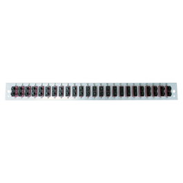 EFB Elektronik Patch Panel SB-FP-S-24SC-D-V-OM4 24 x SC Duplex OM4 Negro
