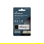 MEDIARANGE MR1905-1 Pendrive USB-C y USB 3.2 Gen 1 de 1 TB, Lectura 400 MB/s, Aluminio Negro y Plata