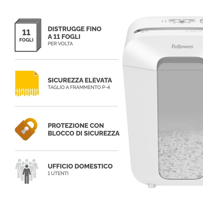 Fellowes Powershred LX 70 Blanca