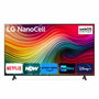 LG 50NANO81T6A Smart TV NanoCell 4K UHD 50" 3840x2160 60Hz webOS 24 WiFi HDMI 3 USB 2 Negro