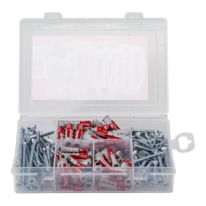 Fischer MeisterBox DuoPower + tornillos (160 piezas) Fischer MeisterBox DuoPower + tornillos (160 piezas)