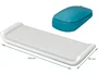 Leitz Reposamuñecas Ergo Cosy para Ratón Ajustable Color Gris