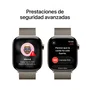 Apple Watch Series 11 GPS + Cellular 46mm Titanio Natural con Correa Milanese Loop S/M