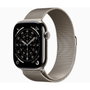 Apple Watch Series 11 GPS + Cellular 46mm Titanio Natural con Correa Milanese Loop S/M