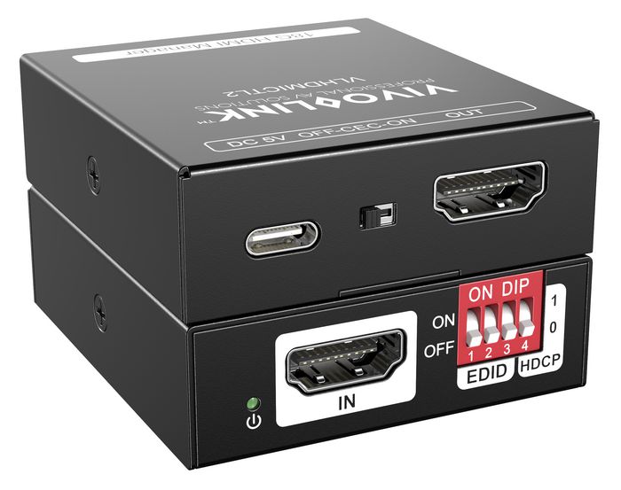 Vivolink Gestor de EDID HDMI de 18G VLHDMICLT2 Vivolink Gestor de EDID HDMI de 18G VLHDMICLT2