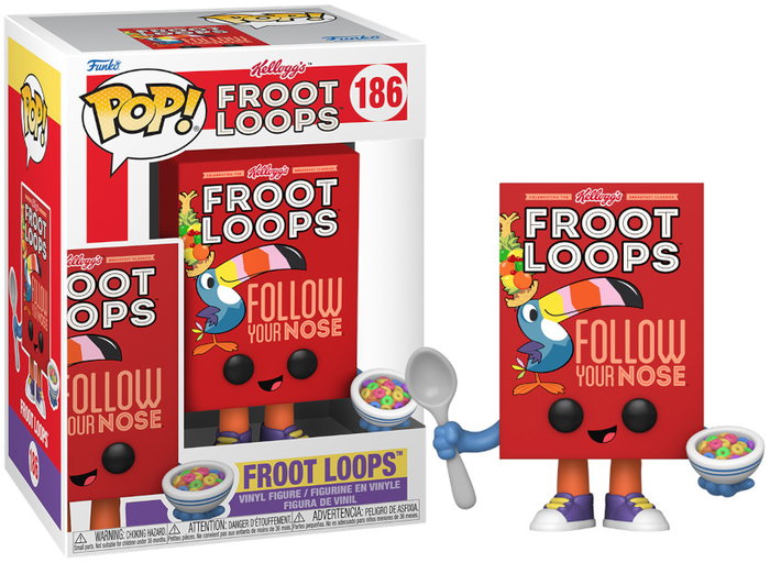 Funko POP! Kellogg's Froot Loops (Caja de Cereales) (186)