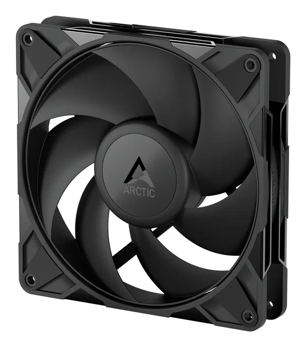 Arctic P14 Pro PST Ventilador PC 140mm Negro con Control PWM y Rodamiento de Fluido Dinámico (FDB) - Flujo de Aire 186 m³/h - 1 Unidad
